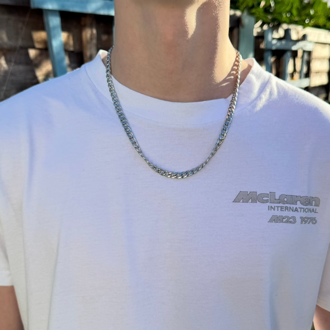 Chaîne cubaine en argent | 5 mm