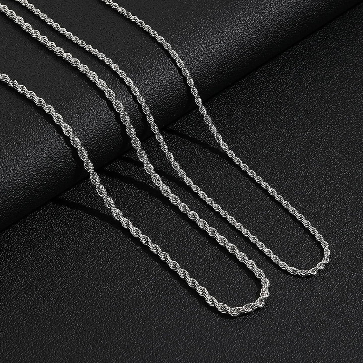 Cuban Chain Silver Rope | 3mm