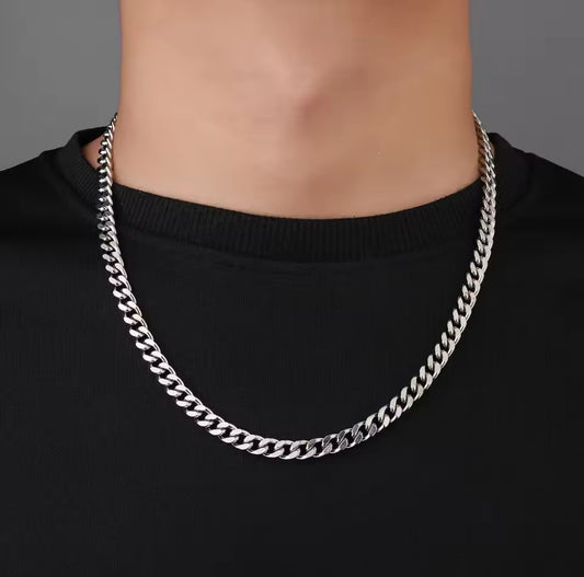 Cuban Chain 7mm (Silver)