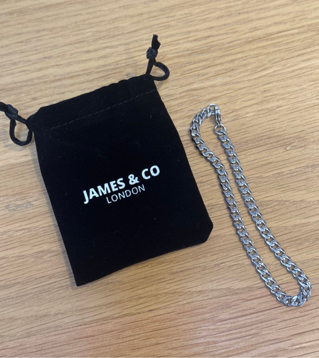 Stainless Steel Cuban Chain Bracelet 5MM - 23cm