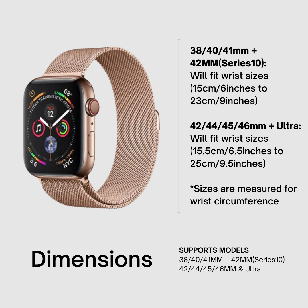 Stainless Steel Loop Strap For Apple Watch