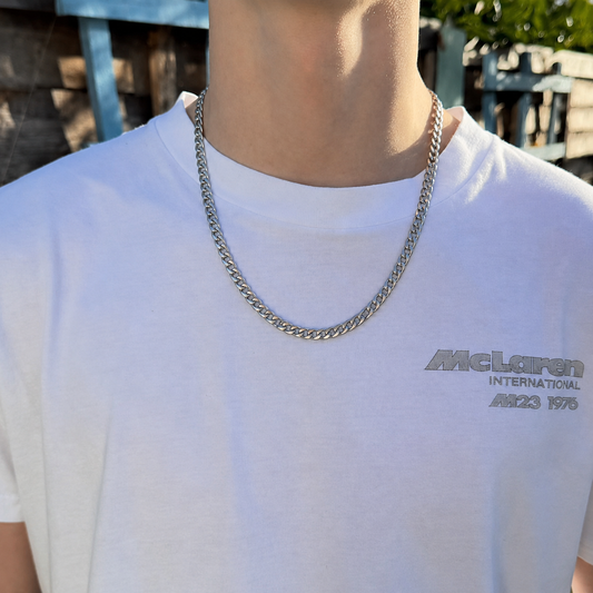 Cuban Chain 5mm (Silver)