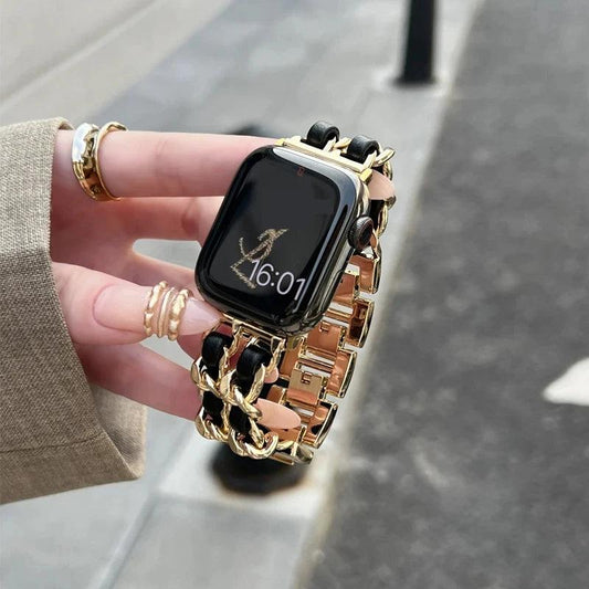 Women's Exquisite Metal Strap for Apple Watch