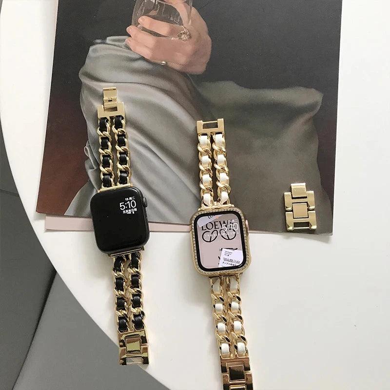 Women's Exquisite Metal Strap for Apple Watch