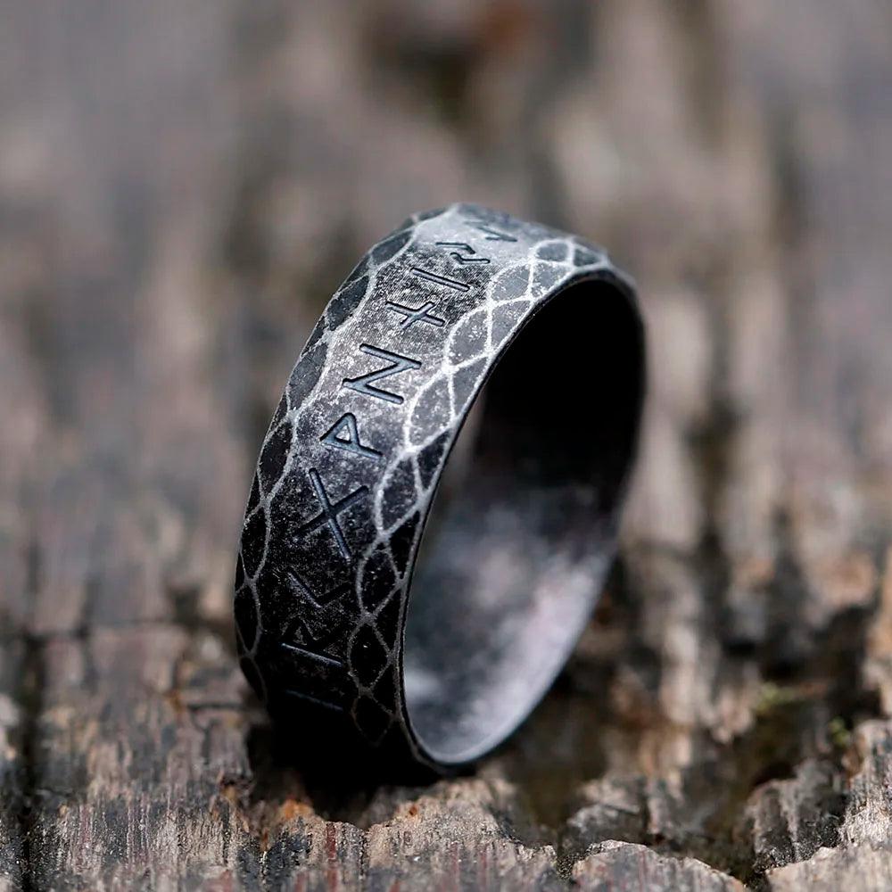 Men's 316L Stainless Steel Viking Ring