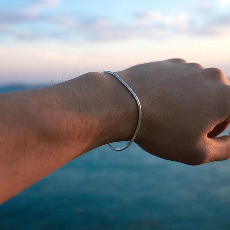 Snake Link Chain Bracelet