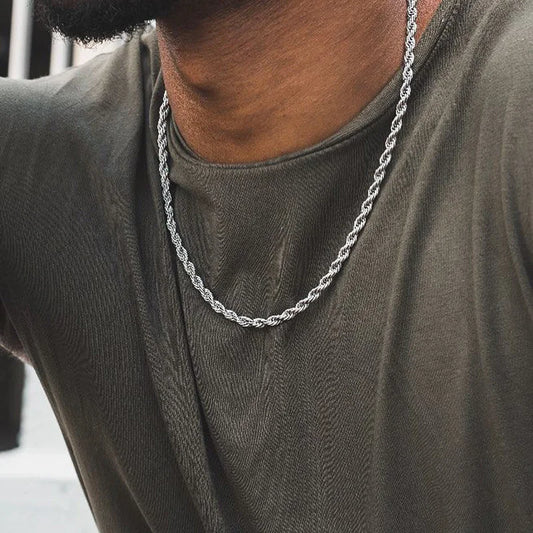 Collier chaîne cubaine