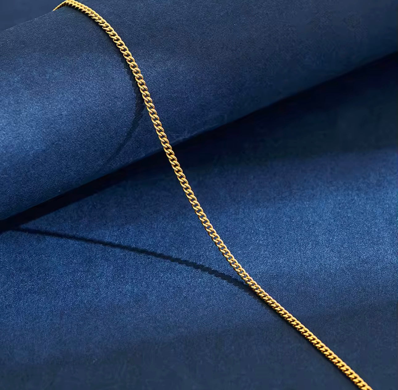 Cuban Chain (Gold) | 3mm