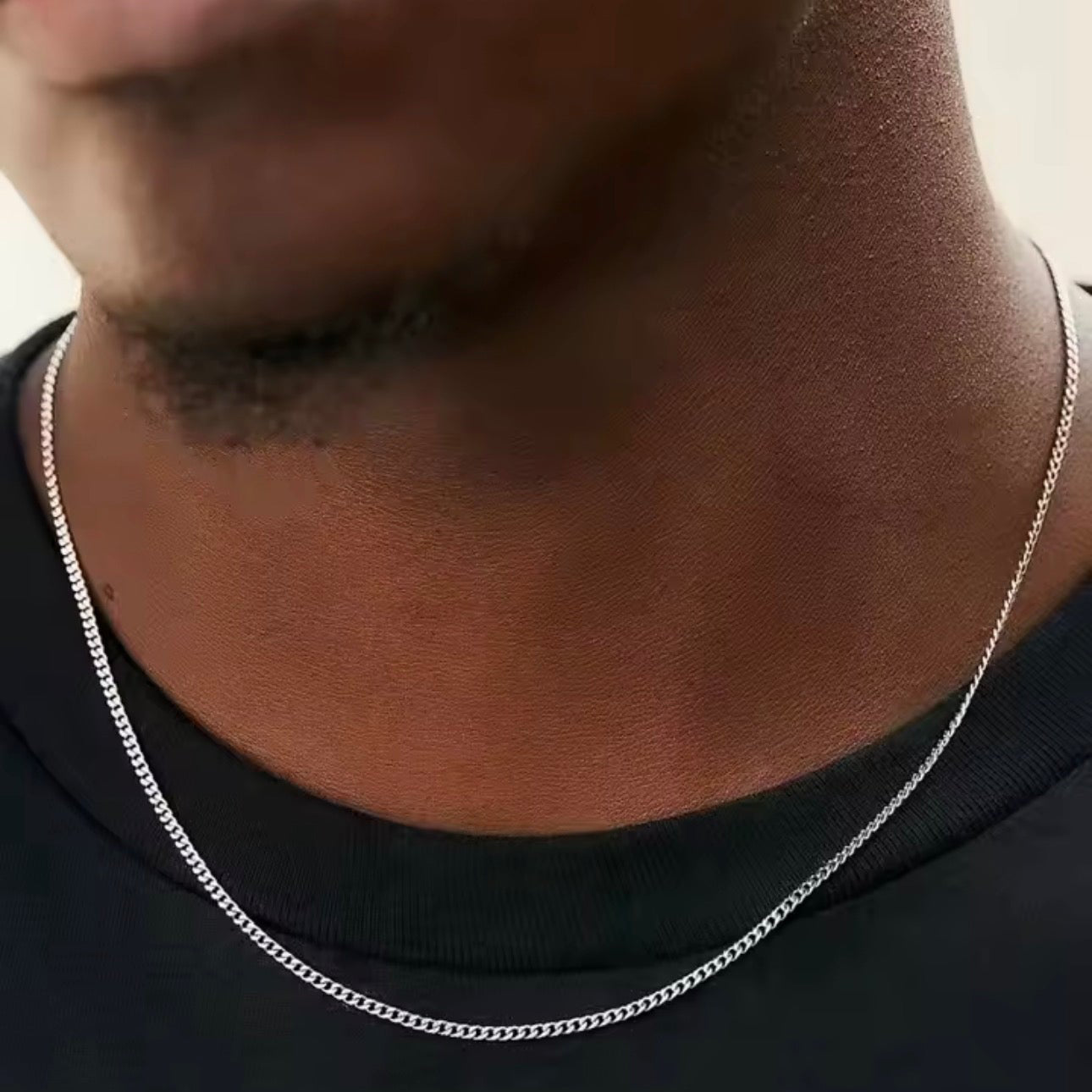 Cuban Chain 3mm (Silver)