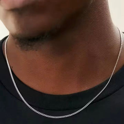 Cuban Chain 3mm (Silver)