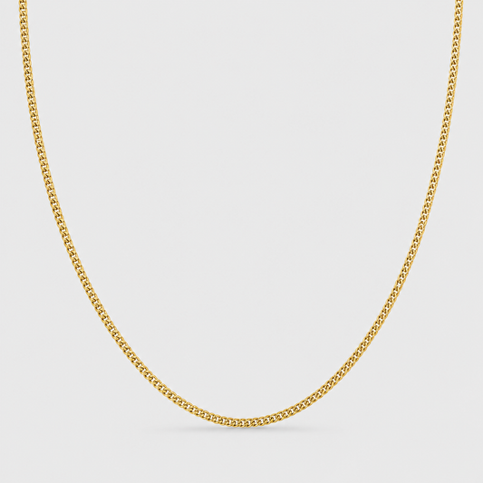 Cuban Chain (Gold) | 3mm