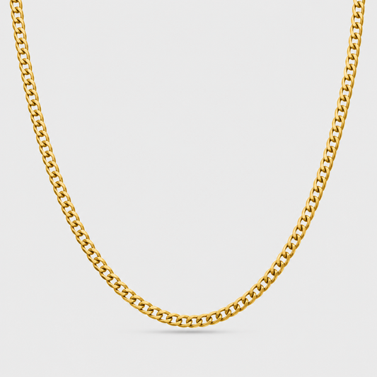 Cuban Chain (Gold) | 7mm