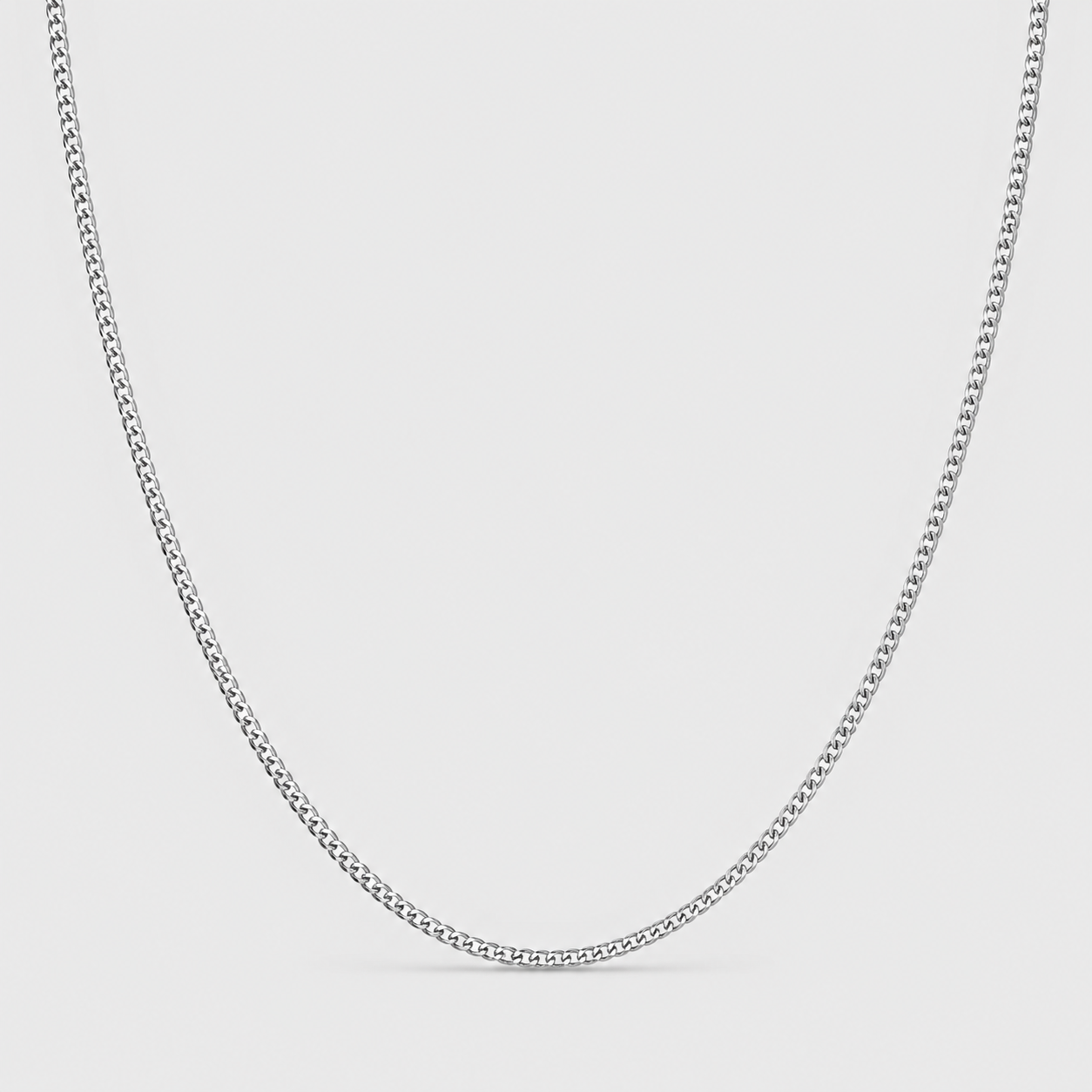 Cuban Chain 3mm (Silver)