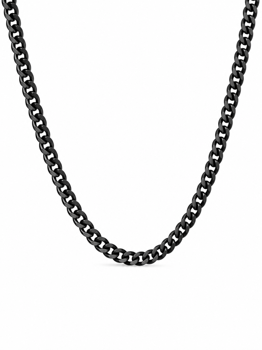 Cuban Chain Black | 5mm
