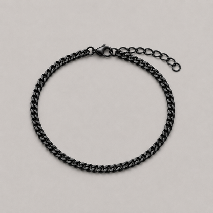 Cuban Link Bracelet (Silver)