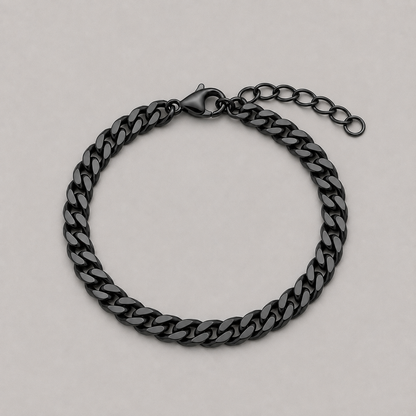 Cuban Link Bracelet (Silver)