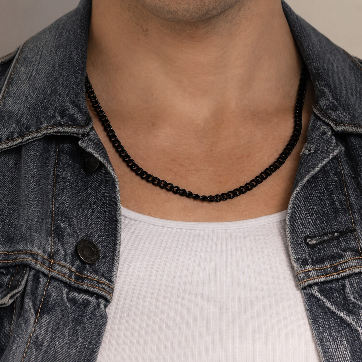 Cuban Chain Black | 5mm