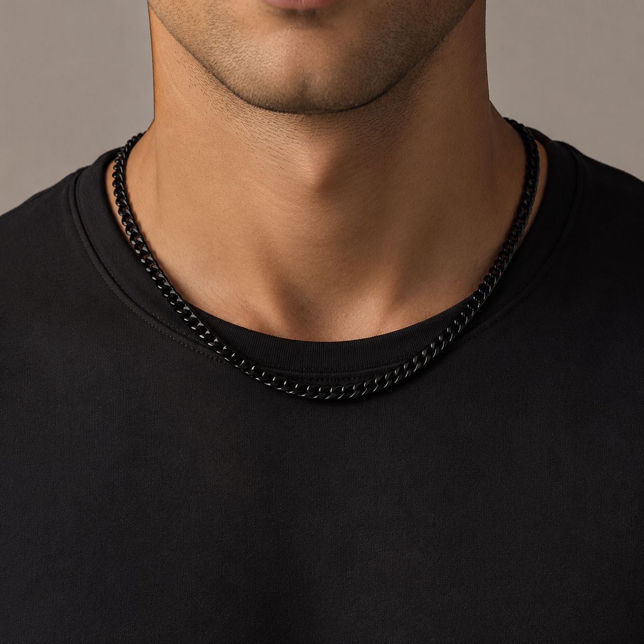 Cuban Chain Black | 5mm