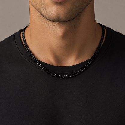 Cuban Chain Black | 5mm