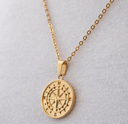 Compass Pendant (Gold Set)